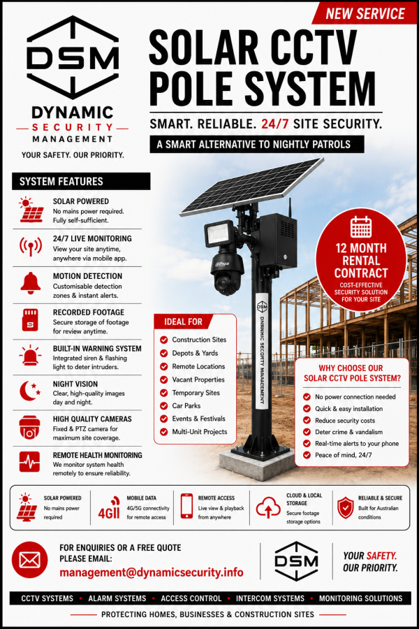 dsm cctv solar cctv